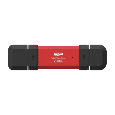 Външен SSD Silicon Power DS72 Red - 250GB