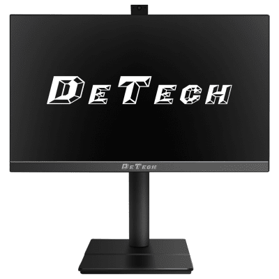 Компютър All in One DeTech, 23.8", i5 12500H, 16GB/512GB, Черен - 79003