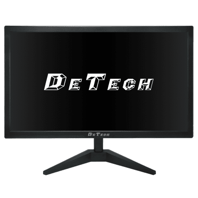 Монитор DeTech 23", 75Hz, Черен - 79007