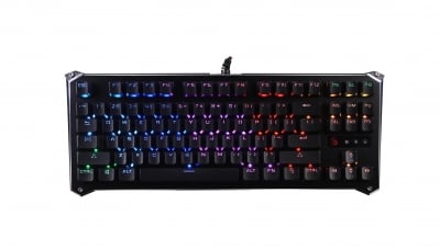 Геймърска механична клавиатура Bloody B930 TKL, RGB LED, USB, Черен