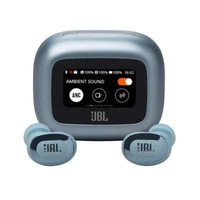 Блутут слушалки-тапи JBL Live Buds 3 - Син
