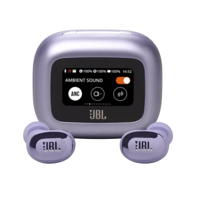 Блутут слушалки-тапи JBL Live Buds 3 - Лилав