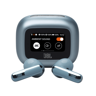Блутут слушалки-тапи JBL Live Flex 3 - Син