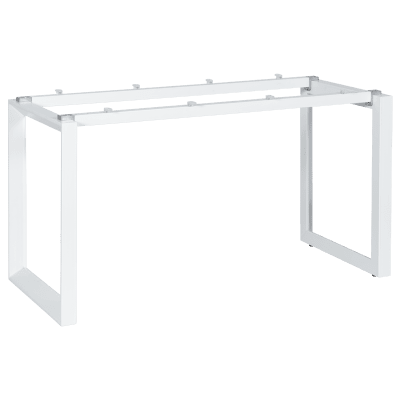 Метална рамка за бюро Carmen CR-1902 GR - бяла