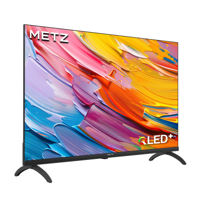 METZ Телевизор 40" 40MQF7000, FHD QLED SMART TV, Google TV, Frameless