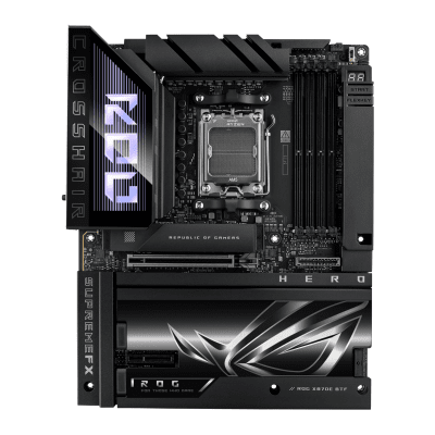 Дънна платка ASUS ROG CROSSHAIR X870E-E HERO BTF WIFI AM5 DDR5