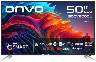 Телевизор ONVO 55VF9000UQ 55" 4K QLED, Google TV