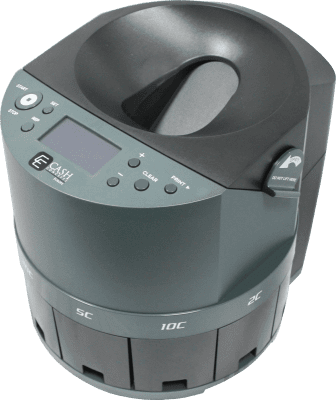 Монетоброячна машина CCE 4000 | Брои / сортира до 500 евро монети в минута