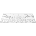 Геймърски пад Dark Project - Nostra White XL