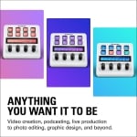 Контролер Elgato Stream Deck Plus - LCD Touch Panel White Edition
