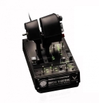 Жичен джойстик, авиосимулатор Thrustmaster HOTAS Warthog Dual Throttles за PC, Черен