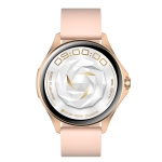 Смарт часовник Aurafit AM12, Amoled, Златист - 73131