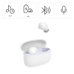 HAMA Блутут слушалки "Freedom Buddy II", True Wireless, Бял