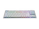 Безжична геймърска механична клавиатура Logitech G915X White Lightspeed TKL - GL Tactile Switch