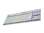 Безжична геймърска механична клавиатура Logitech G915X White Lightspeed TKL - GL Tactile Switch