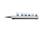 Геймърска механична клавиатура Logitech G Pro X RAPID TKL, Magnetic Analog Switch, Бял
