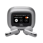 Блутут слушалки-тапи JBL Live Flex 3 - Сребрист