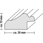 HAMA Рамка за снимки, "Lobby", 20 x 30 см, пластмасова, бронзова