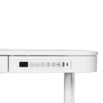 Ергономично регулируемо бюро Carmen CR-118 E - 140 см - бяло