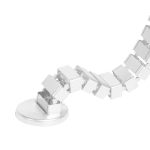 Държач за кабели за бюро Carmen CR-017-W - бял