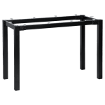 Метална рамка за бюро Carmen CR-1903 GR - черна