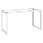 Метална рамка за бюро Carmen CR-1902 GR - бяла