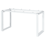 Метална рамка за бюро Carmen CR-1902 GR - бяла