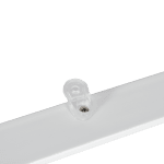 Метална рамка за бюро Carmen CR-1901 GR - бяла