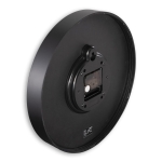 Стенен часовник "Corsica", 30 см, тих, бял