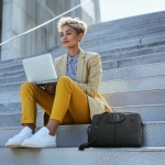 Чанта за лаптоп Hama "Genua", до 40 см (15.6"), черна