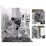 Фигурка FMarvel Spider-Man (Line Art) 1:10th Scale Collectible with Scene (Spider-Man #6) Gold Label