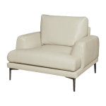 Кожен фотьойл GRASTEN LUX - бежов